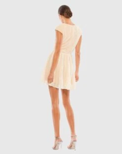 Sequined Cap Sleeve Fit & Flare Mini Dress 10 Sequined Cap Sleeve Fit & Flare Mini Dress -Fashion Dress Shop 26306 PRC 2 WS scaled