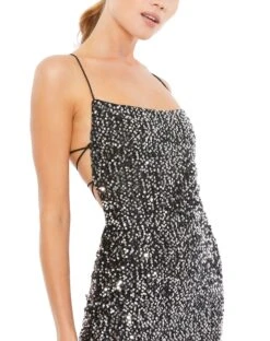 Stretch Sequined Open Back Lace Up Gown -Fashion Dress Shop 26444 DSI 3 WS scaled