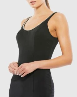 Sleeveless Crystal Scoop Neckline Column Gown -Fashion Dress Shop 26583 BLK 3 WS scaled