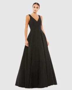 Classic Sleeveless A-Line Ball Gown