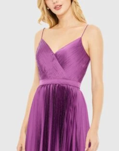 Pleated Satin Flowy Midi Dress 5 Pleated Satin Flowy Midi Dress -Fashion Dress Shop 49637 Amethyst CL scaled