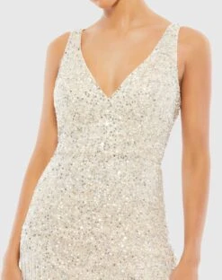 Beaded Fringe Sequined Mini Dress -Fashion Dress Shop 4971 NUS 3 WS scaled