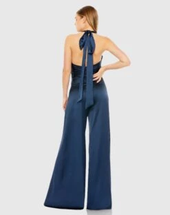 Ruched Halter Top Wide Leg Satin Jumpsuit -Fashion Dress Shop 49810 SAP 2 WS scaled