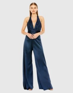 Ruched Halter Top Wide Leg Satin Jumpsuit -Fashion Dress Shop 49810 SAP Default 1 WS scaled