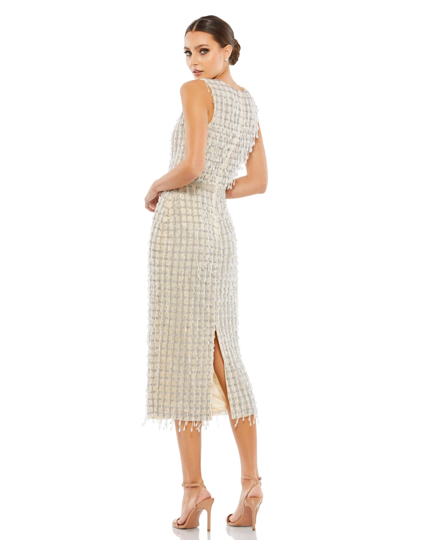 SLEEVELESS MIDI DRESS 5 SLEEVELESS MIDI DRESS - Image 5