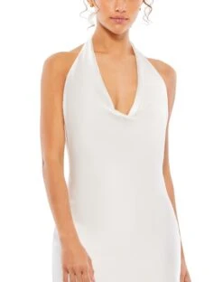 Satin Open Back Cowl Neck Mini Dress -Fashion Dress Shop 55300 WHT 3 WS scaled