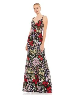 Fashion Dress Shop 15 Floral Lace Gown