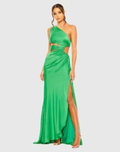 Cut Out One Shoulder Satin Gown -Fashion Dress Shop 68485 SPP Default 1 WS scaled