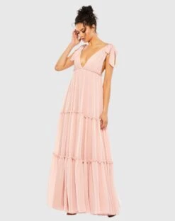 Tiered V-Neck Plunging Maxi Dress -Fashion Dress Shop 70188 BSH Default 1 WS scaled
